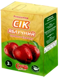 Купити сік Яблучний сік від Ромашкіна