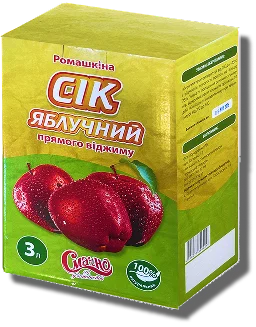 Купити сік Яблучний сік від Ромашкіна
